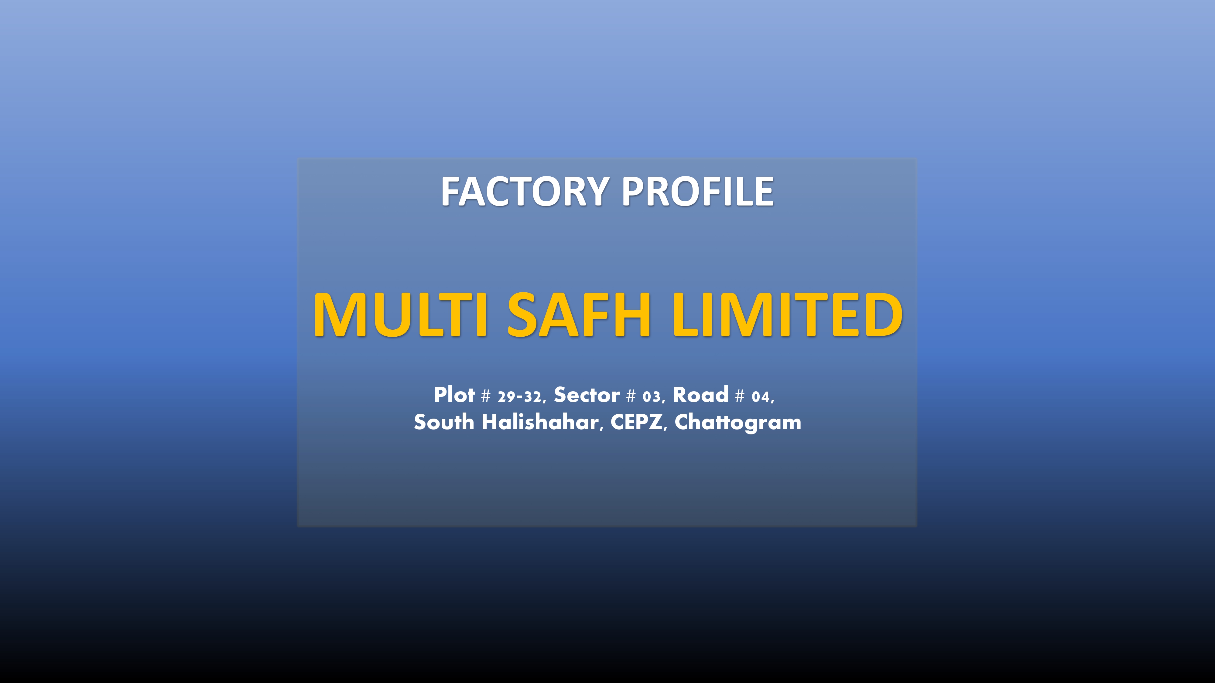 Factory exterior image